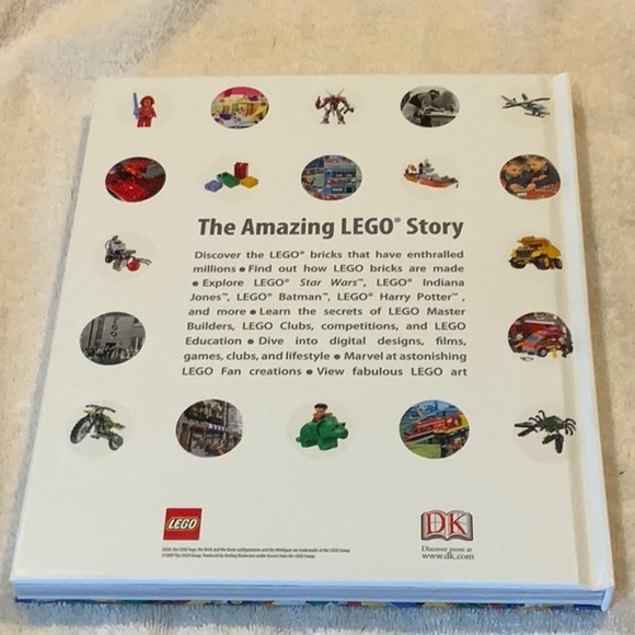The Lego book and standing small in slip case, set hardcover - Picture 5 of 14